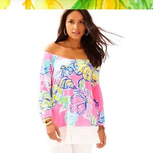 Lilly Pulitzer Alia Top XXS EUC